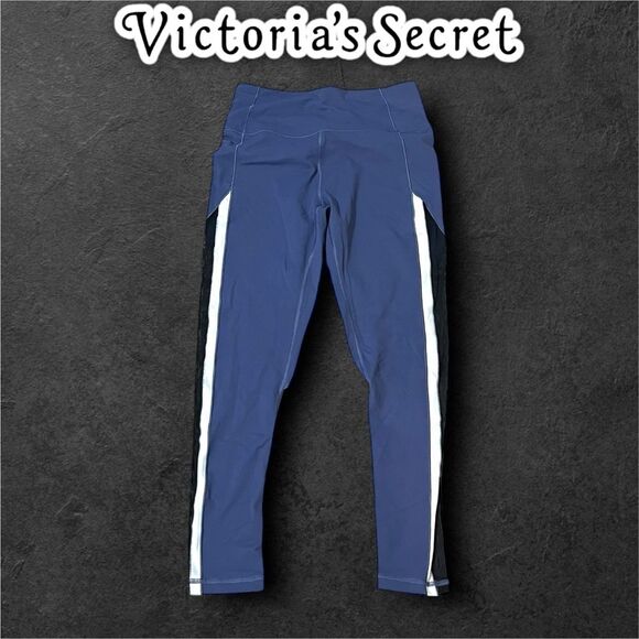 HTF EUC Victoria’s Secret VSX Sweat On Point Exposed Legging mesh detailing - S - Picture 4 of 11